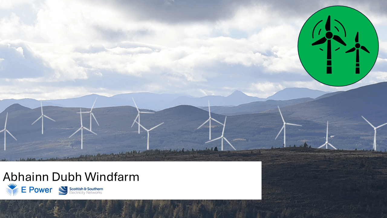 Abhainn Dubh Windfarm (In Planning)