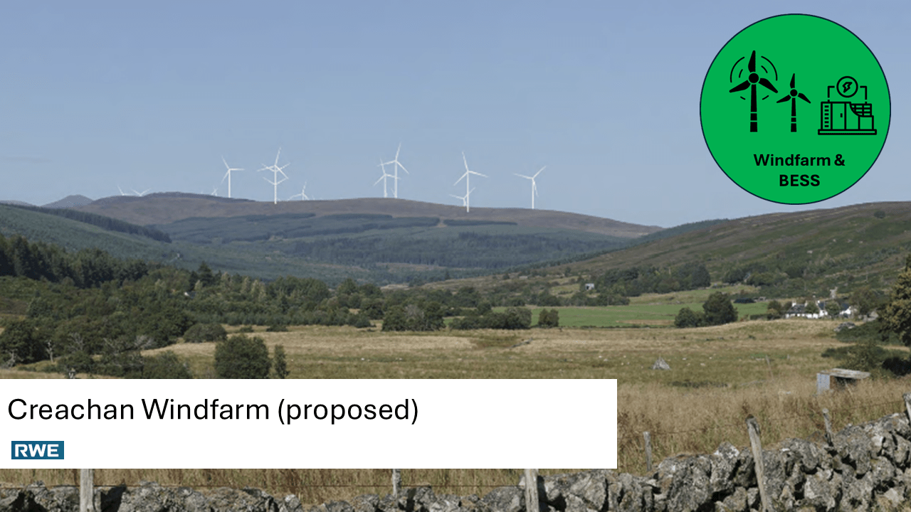 Creachan Windfarm & BESS Plant (Scoping)